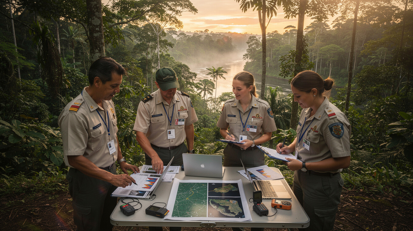 protected amazon forest