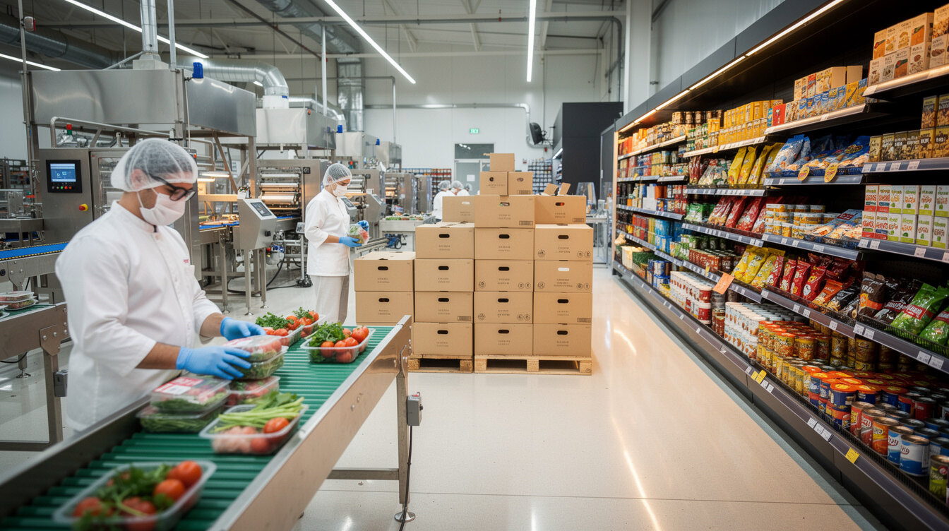 food processing plant
